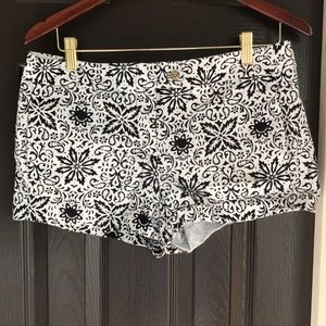 J CREW FACTORY Print Shorts
